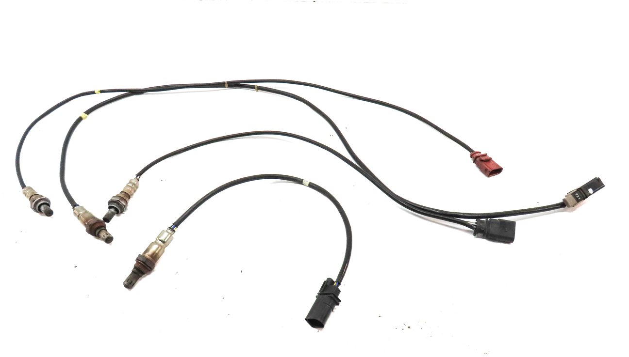Thumbnail 2: 2011 AUDI Q7 (4L) 3.0L SUPER (CJWC) ENGINE PRE POST CAT O2 OXYGEN SENSOR SET 4