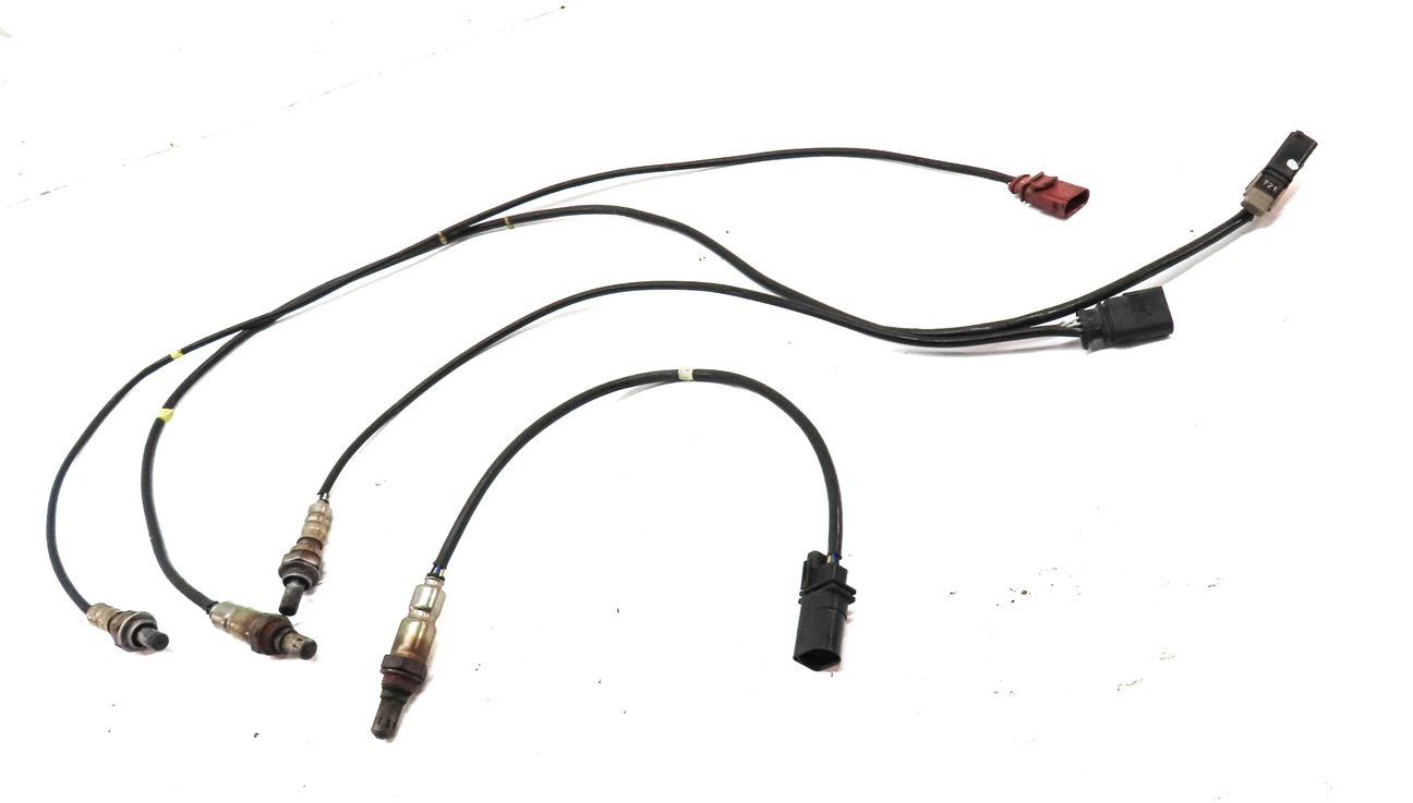 Thumbnail 3: 2011 AUDI Q7 (4L) 3.0L SUPER (CJWC) ENGINE PRE POST CAT O2 OXYGEN SENSOR SET 4