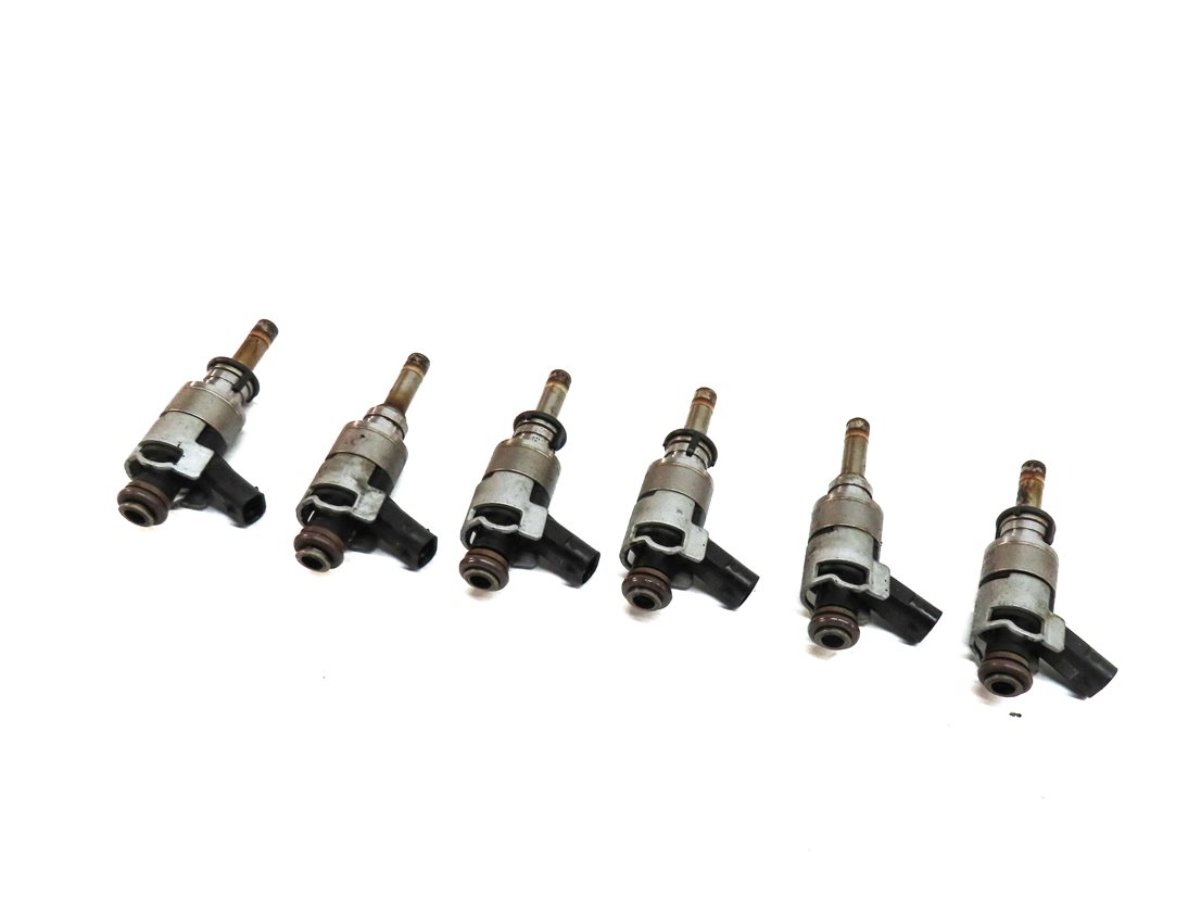 Thumbnail 1: 2011-2015 AUDI A6 A7 A8 Q5 Q7 S4 S5 (C7 D4 4L B8 8R 8T) 3.0L FUEL INJECTOR SET 6