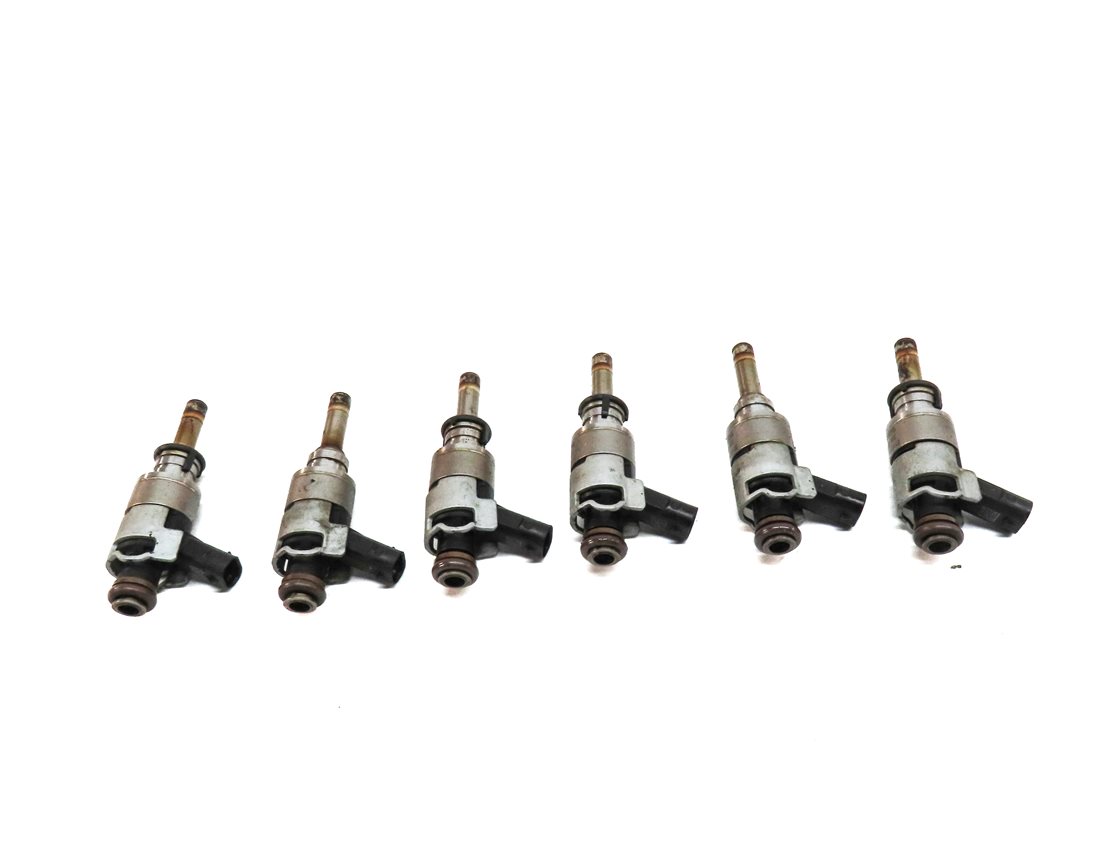 Thumbnail 2: 2011-2015 AUDI A6 A7 A8 Q5 Q7 S4 S5 (C7 D4 4L B8 8R 8T) 3.0L FUEL INJECTOR SET 6