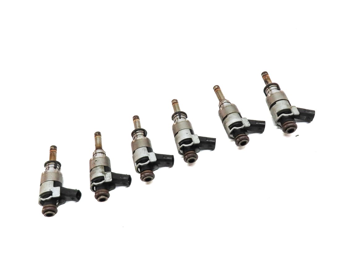 Thumbnail 3: 2011-2015 AUDI A6 A7 A8 Q5 Q7 S4 S5 (C7 D4 4L B8 8R 8T) 3.0L FUEL INJECTOR SET 6