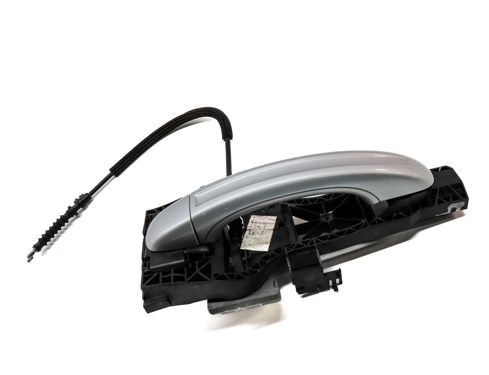 Thumbnail 3: 2007-2015 AUDI Q7 (4L) LEFT SIDE REAR EXTERIOR DOOR HANDLE (Silver)