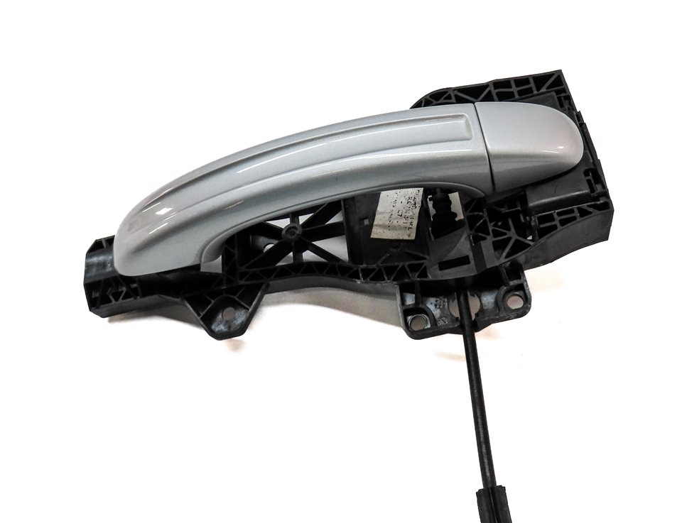 Thumbnail 4: 2007-2015 AUDI Q7 (4L) LEFT SIDE REAR EXTERIOR DOOR HANDLE (Silver)