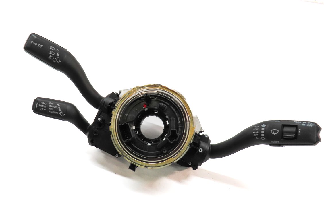 2009-2015 AUDI Q7 (4L) STEERING COLUMN BLINKER WIPER CRUISE COMBINATION SWITCH