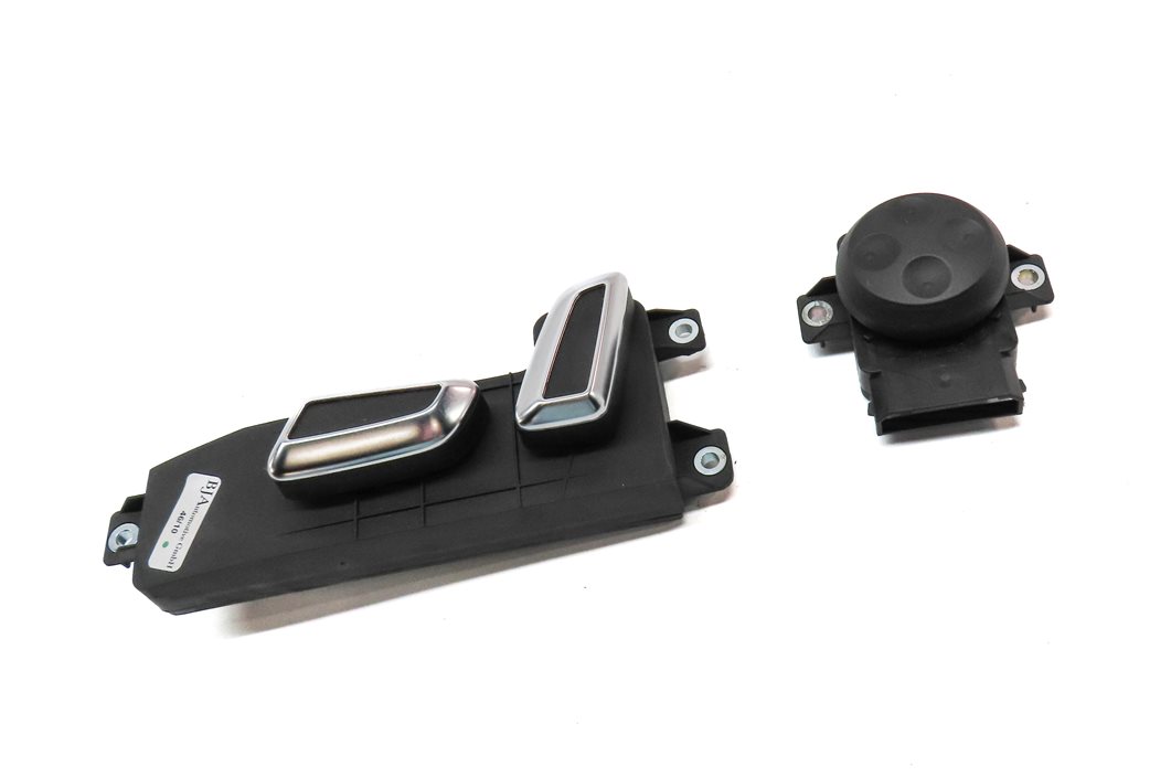 Thumbnail 3: 2011 AUDI Q7 (4L) FRONT LEFT DRIVER SEAT ADJUST ADJUSTMENT SWITCH w/ LUMBAR