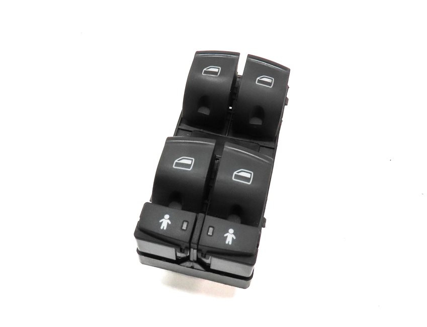 Thumbnail 1: 2011-2015 AUDI Q7 (4L) LEFT DRIVER MASTER POWER WINDOW SWITCH w/ CHILD LOCK