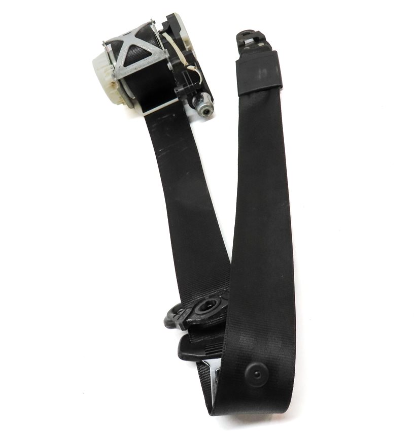 Thumbnail 3: 2007-2009 AUDI Q7 (4L) LEFT FRONT DRIVER SEAT SEATBELT RETRACTOR (Black)