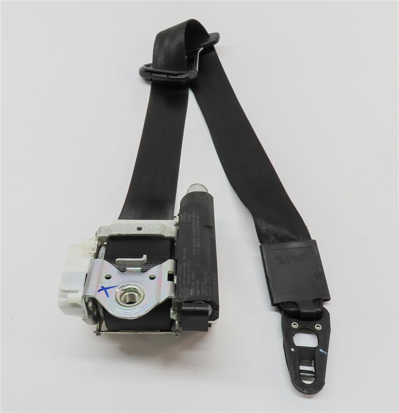 Thumbnail 4: 2007-2009 AUDI Q7 (4L) LEFT FRONT DRIVER SEAT SEATBELT RETRACTOR (Black)