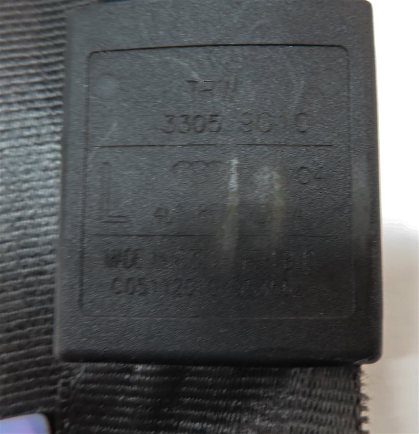 Thumbnail 5: 2007-2009 AUDI Q7 (4L) LEFT FRONT DRIVER SEAT SEATBELT RETRACTOR (Black)