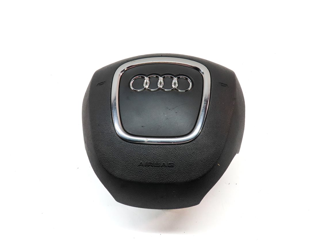 Thumbnail 2: 2011-2015 AUDI Q7 (4L) LEFT DRIVER STEERING WHEEL SRS AIRBAG AIR BAG (BLACK)