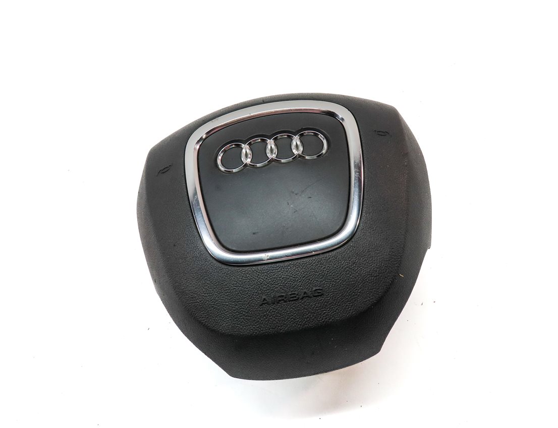 Thumbnail 3: 2011-2015 AUDI Q7 (4L) LEFT DRIVER STEERING WHEEL SRS AIRBAG AIR BAG (BLACK)