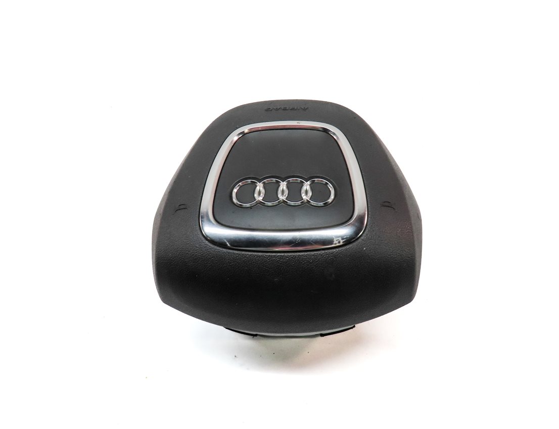 Thumbnail 4: 2011-2015 AUDI Q7 (4L) LEFT DRIVER STEERING WHEEL SRS AIRBAG AIR BAG (BLACK)