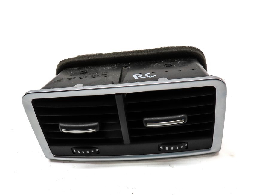 Thumbnail 2: 2011 AUDI Q7 (4L) REAR CENTER CONSOLE HVAC A/C HEATER AIR VENT (BLACK & SILVER)
