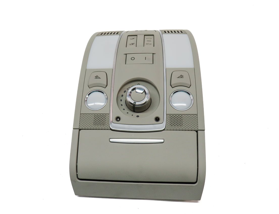 Thumbnail 2: 2011 AUDI Q7 (4L) FRONT CENTER ROOF PRIMARY DOMELIGHT DOME LIGHT (GREY)