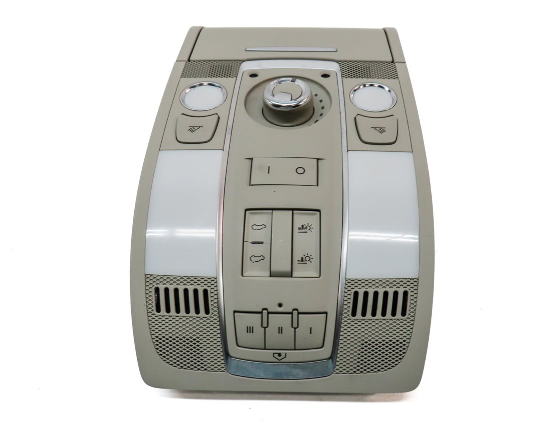 Thumbnail 4: 2011 AUDI Q7 (4L) FRONT CENTER ROOF PRIMARY DOMELIGHT DOME LIGHT (GREY)