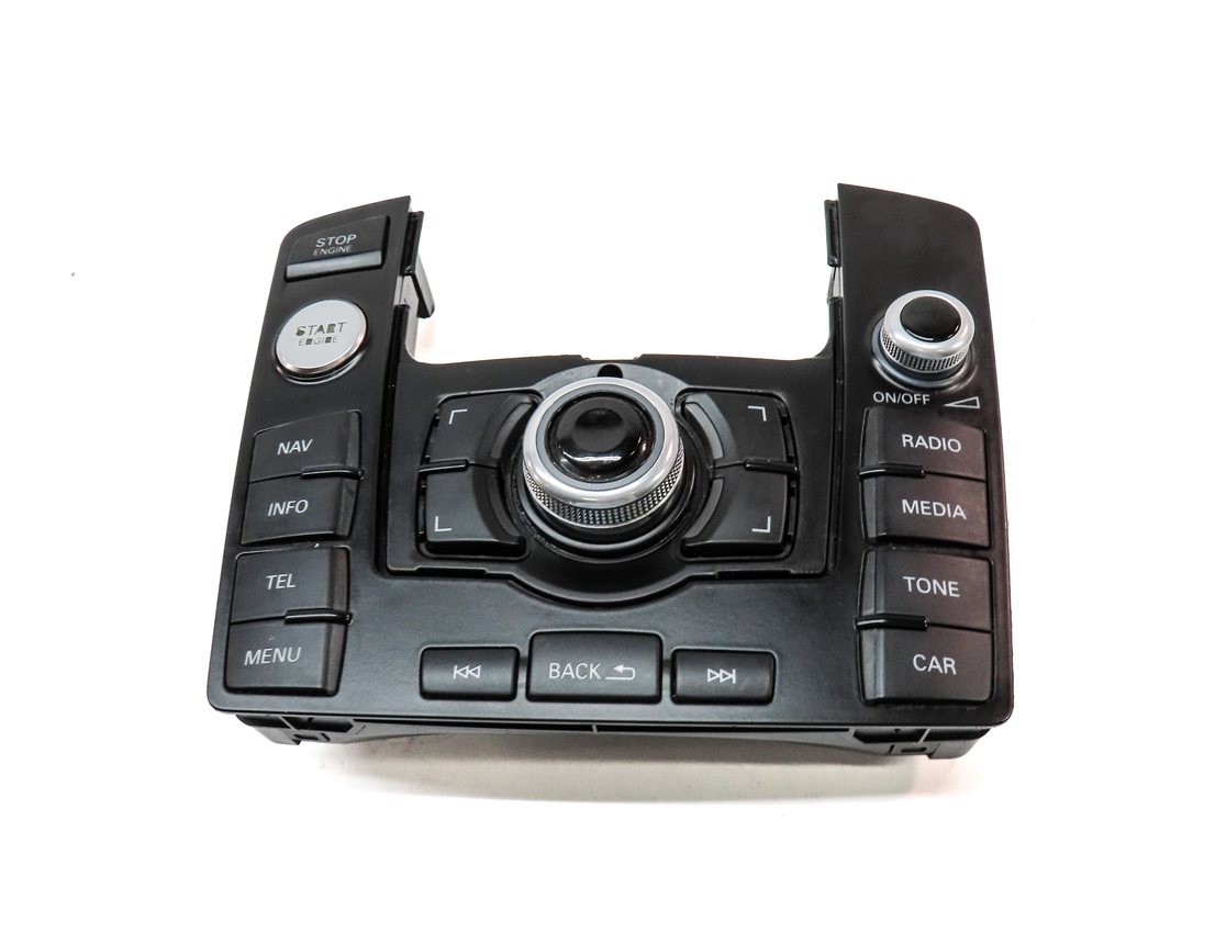 Thumbnail 2: 2011 AUDI Q7 (4L) MULTIMEDIA NAVIGATION RADIO MMI CONTROL SWITCH BUTTON PANEL