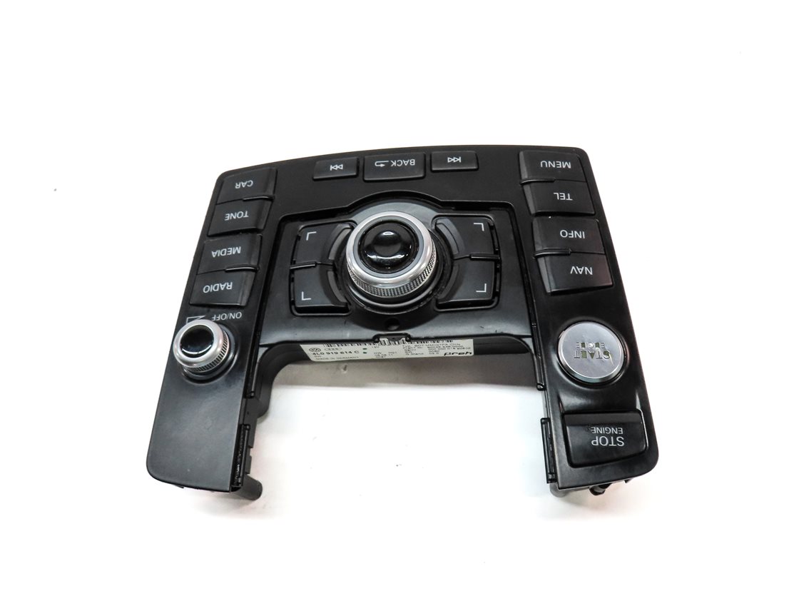 Thumbnail 4: 2011 AUDI Q7 (4L) MULTIMEDIA NAVIGATION RADIO MMI CONTROL SWITCH BUTTON PANEL