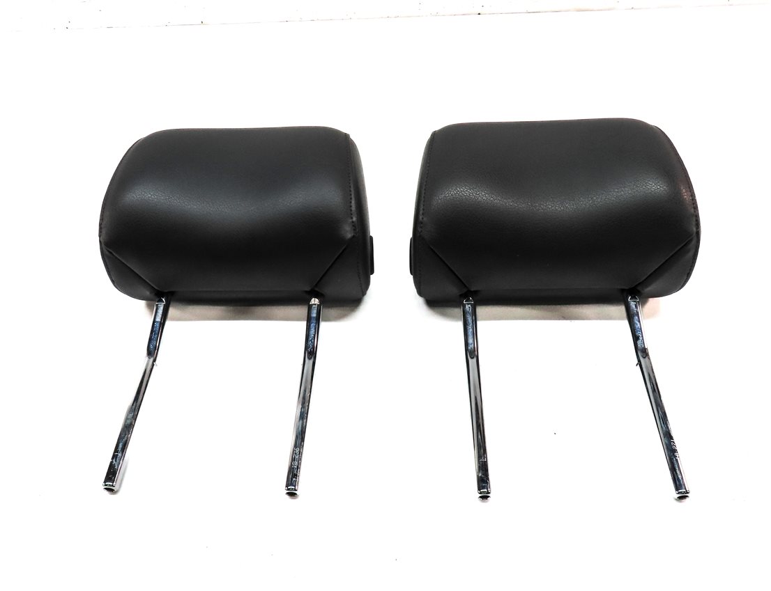 Thumbnail 2: 2008-2015 AUDI Q7 (4L) FRONT LEFT & RIGHT SEAT HEADREST HEAD REST SET-2 (BLACK)