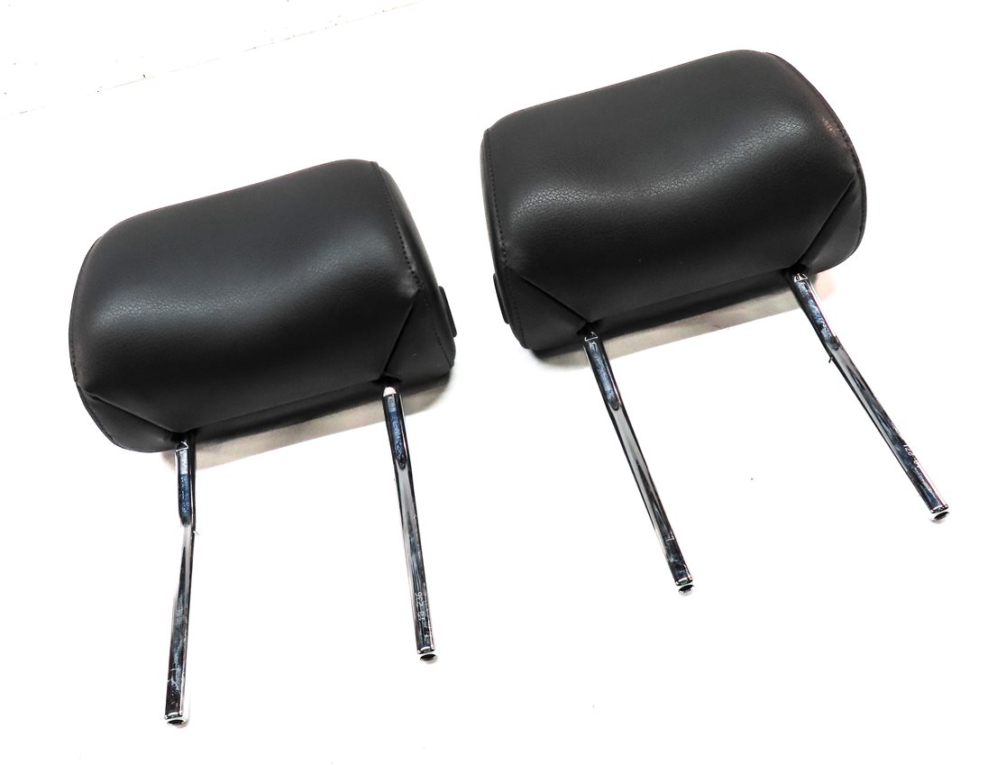 Thumbnail 3: 2008-2015 AUDI Q7 (4L) FRONT LEFT & RIGHT SEAT HEADREST HEAD REST SET-2 (BLACK)