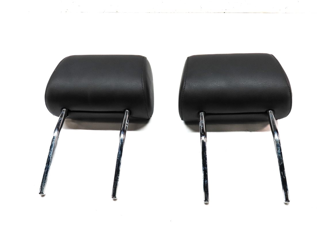 Thumbnail 6: 2008-2015 AUDI Q7 (4L) FRONT LEFT & RIGHT SEAT HEADREST HEAD REST SET-2 (BLACK)