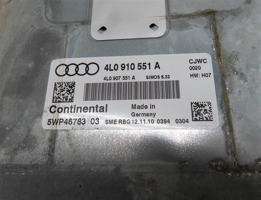 Thumbnail 15: 2011 AUDI Q7 (4L) 3.0L CJWB SUPER ENGINE ECM BCM IMMOBILIZER MODULE KEY SET