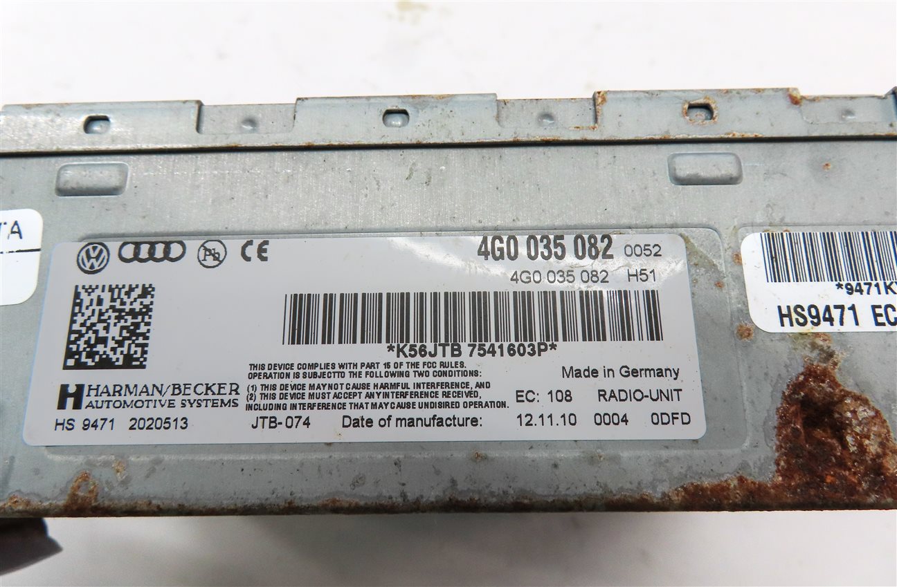 Thumbnail 5: 2011 AUDI Q7 (4L) STEREO RADIO RECEIVER CONTROL UNIT MODULE