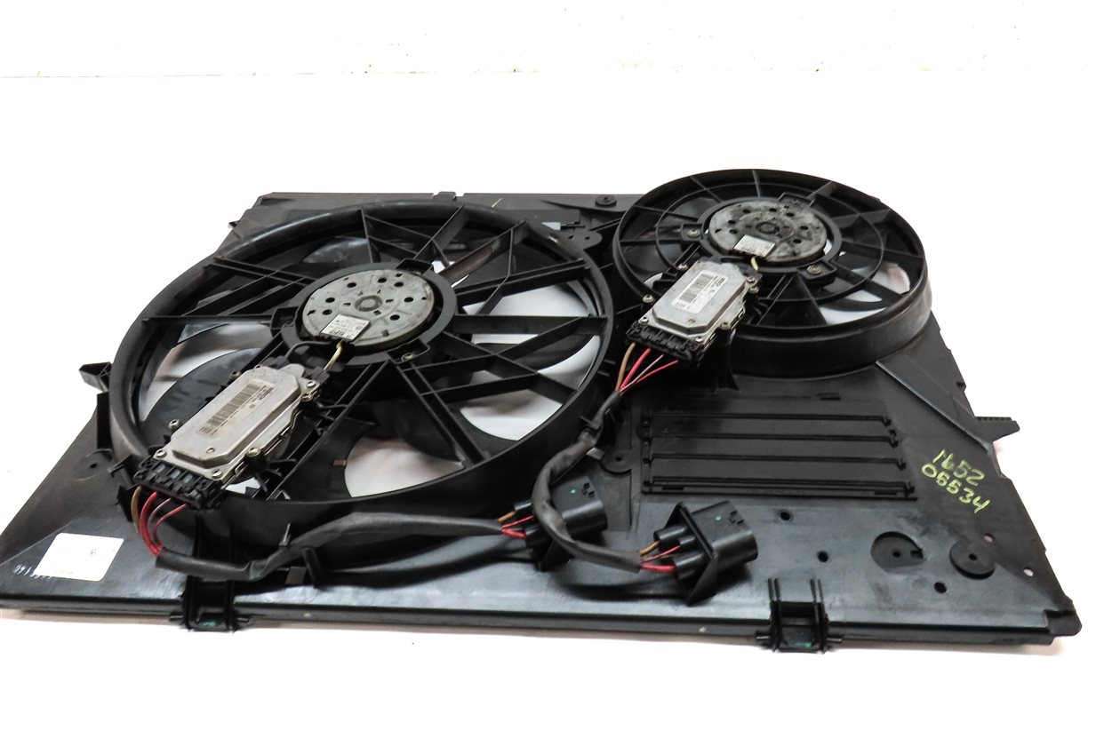 Thumbnail 6: 11-15 AUDI Q7 (4L) 3.0L ENGINE RADIATOR COOLING FAN (FOR MODELS w/ HITCH OPTION)
