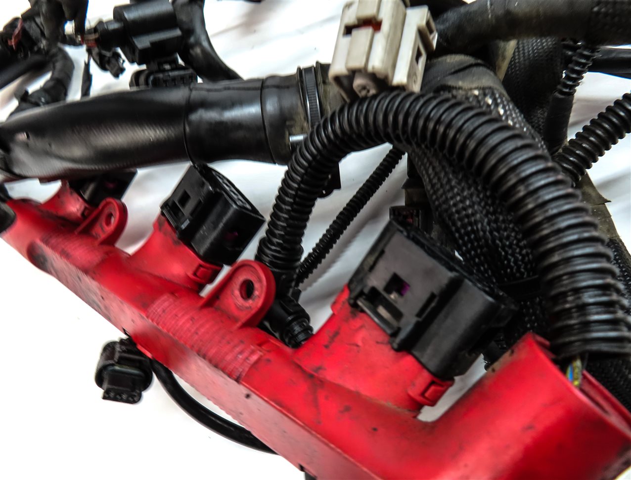 Thumbnail 5: 2011 AUDI Q7 (4L) 3.0L SUPER (CJWC) ENGINE WIRE WIRING HARNESS LOOM
