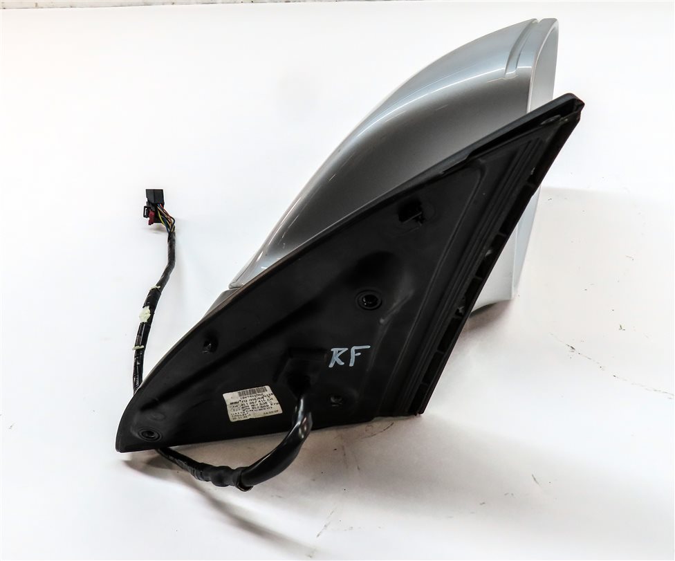 Thumbnail 4: 10-12 AUDI Q7 (4L) RIGHT PASSENGER P-FOLD AUTODIM MEMORY DOOR MIRROR (Silver)