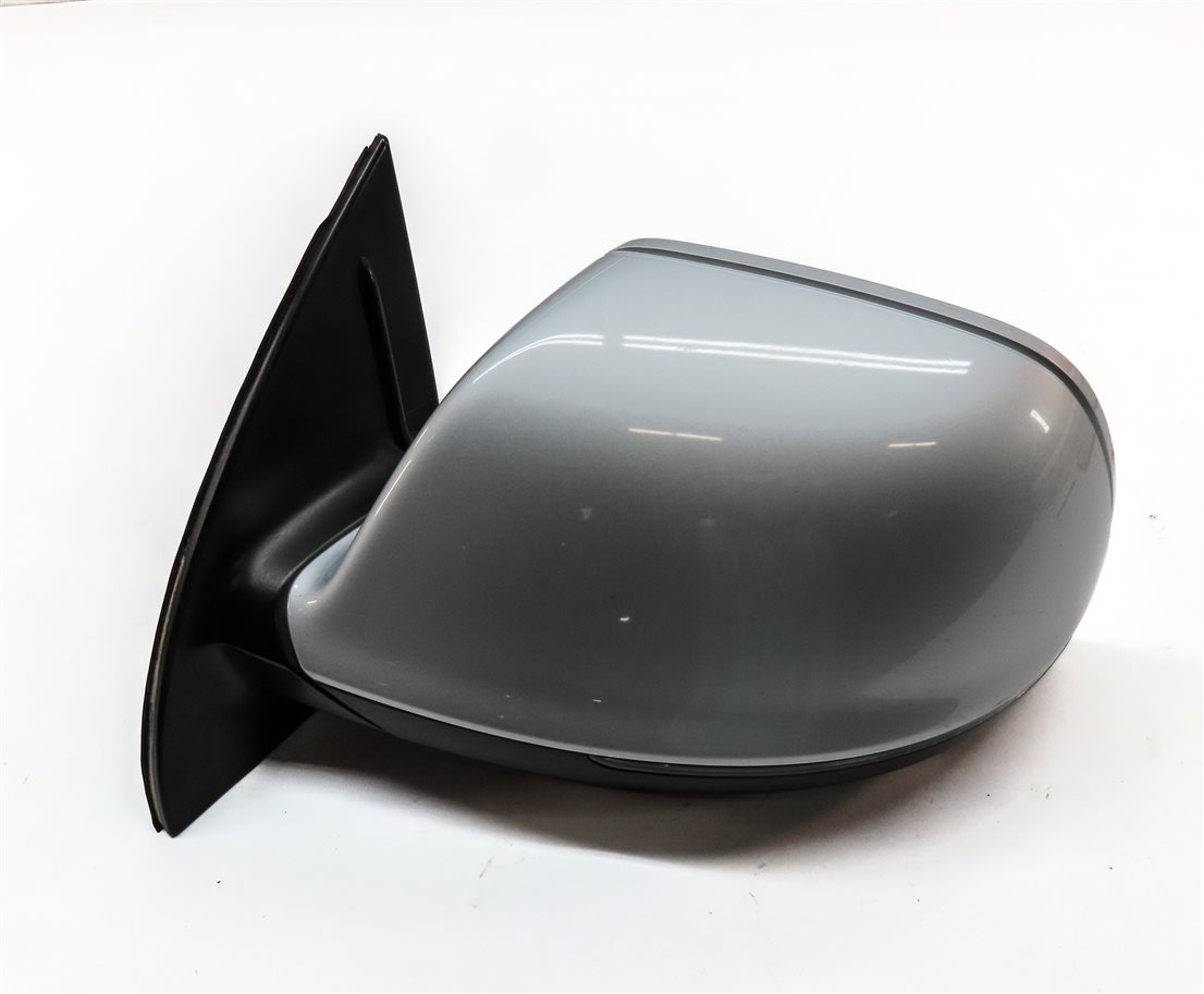 Thumbnail 5: 2010-2012 AUDI Q7 (4L) LEFT DRIVER P-FOLD AUTODIM MEMORY DOOR MIRROR (Silver)