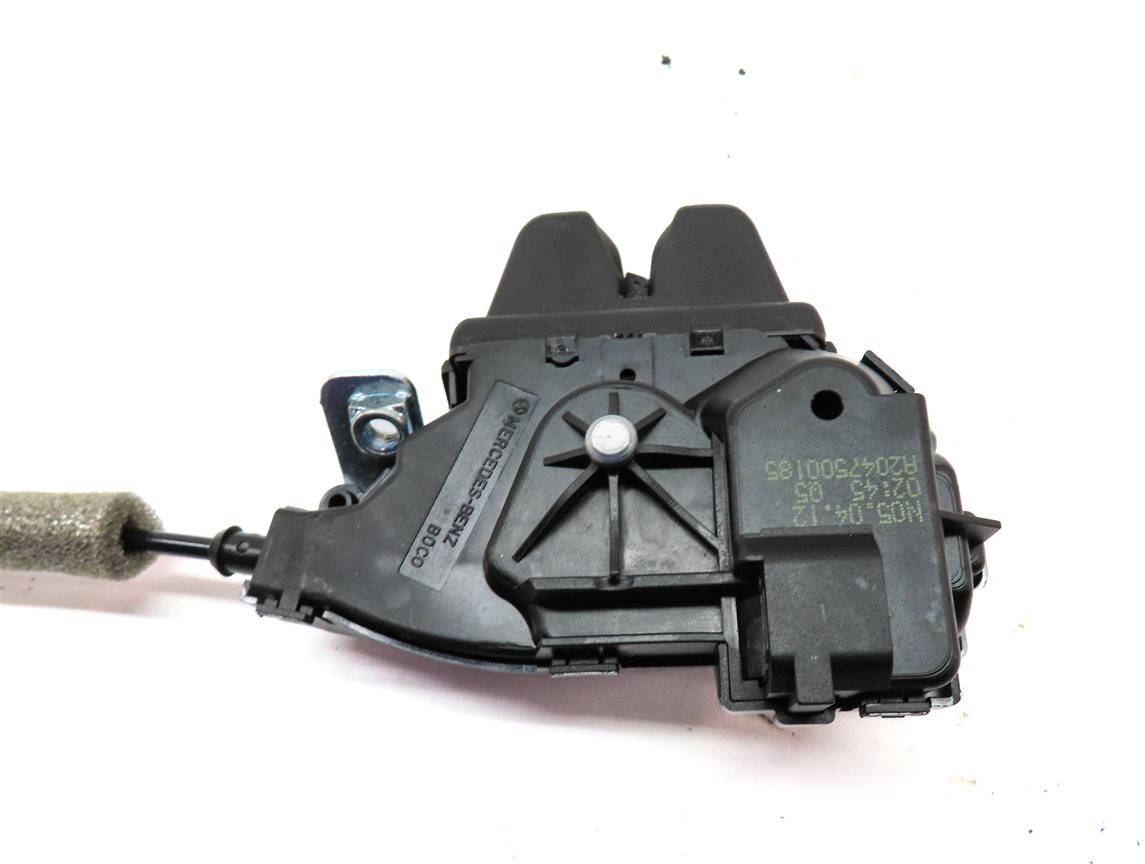 Thumbnail 7: 2012 MERCEDES E350 SEDAN (W212) REAR TRUNK LID LOCK LATCH w/ CABLE