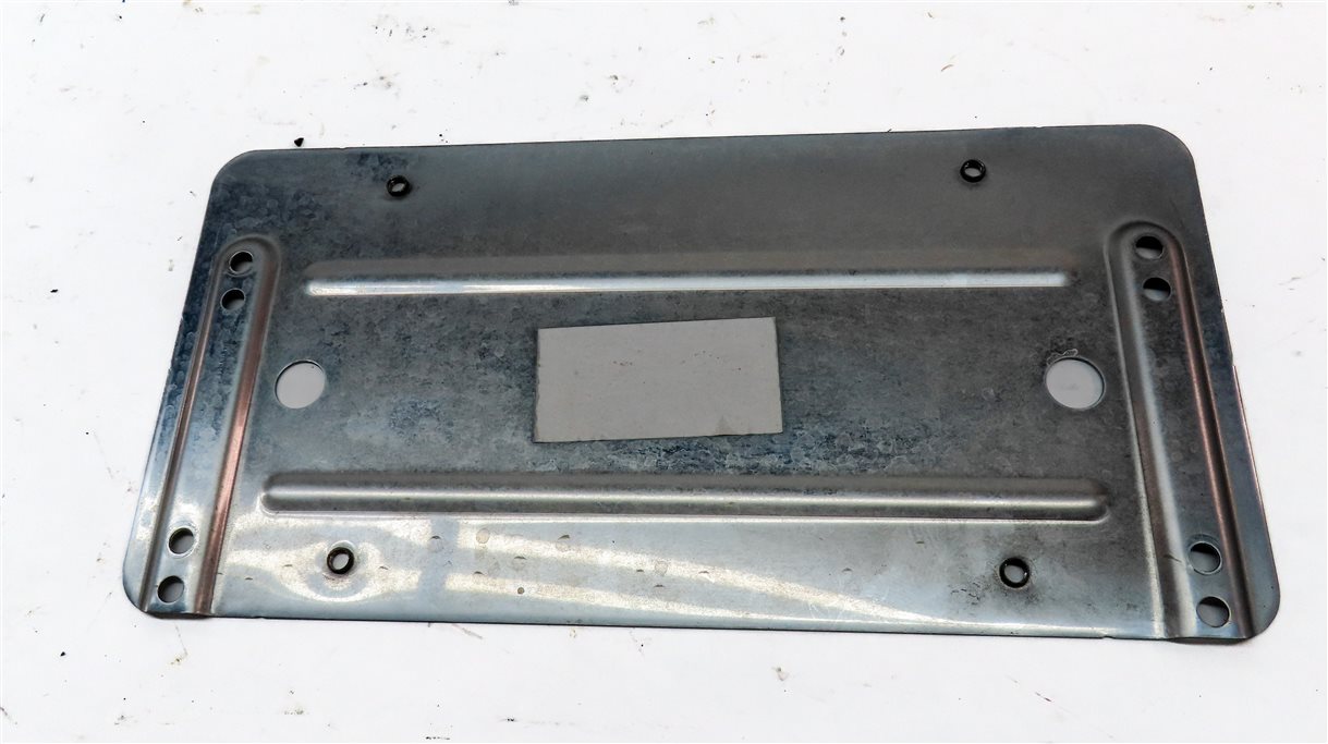 Thumbnail 4: 2012 MERCEDES E350 (W212) REAR TRUNK LID MOUNT LICENSE PLATE BRACKET (CHROME)