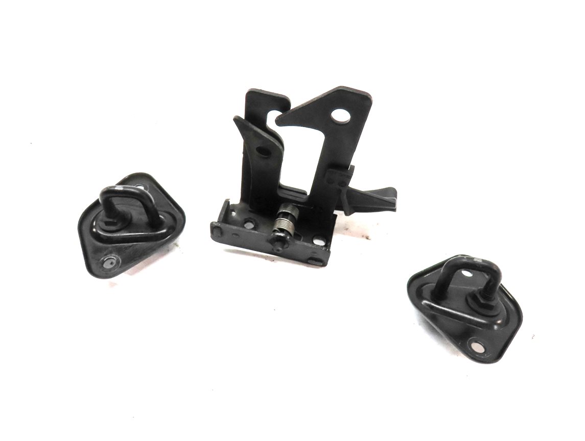 2012 MERCEDES E350 SEDAN (W212) FRONT HOOD SAFETY CATCH HOOK LOCK LATCH SET/3