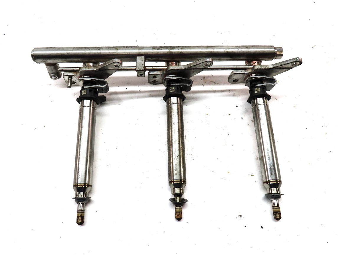 Thumbnail 5: 2012 MERCEDES E350 (W212) 3.5L (276.952) ENGINE FUEL INJECTOR SET/6 w/ RAILS