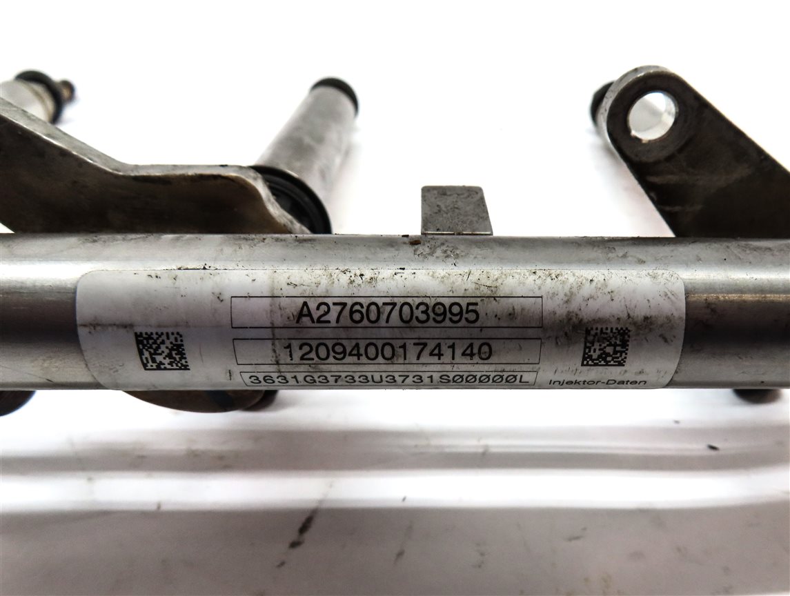 Thumbnail 7: 2012 MERCEDES E350 (W212) 3.5L (276.952) ENGINE FUEL INJECTOR SET/6 w/ RAILS