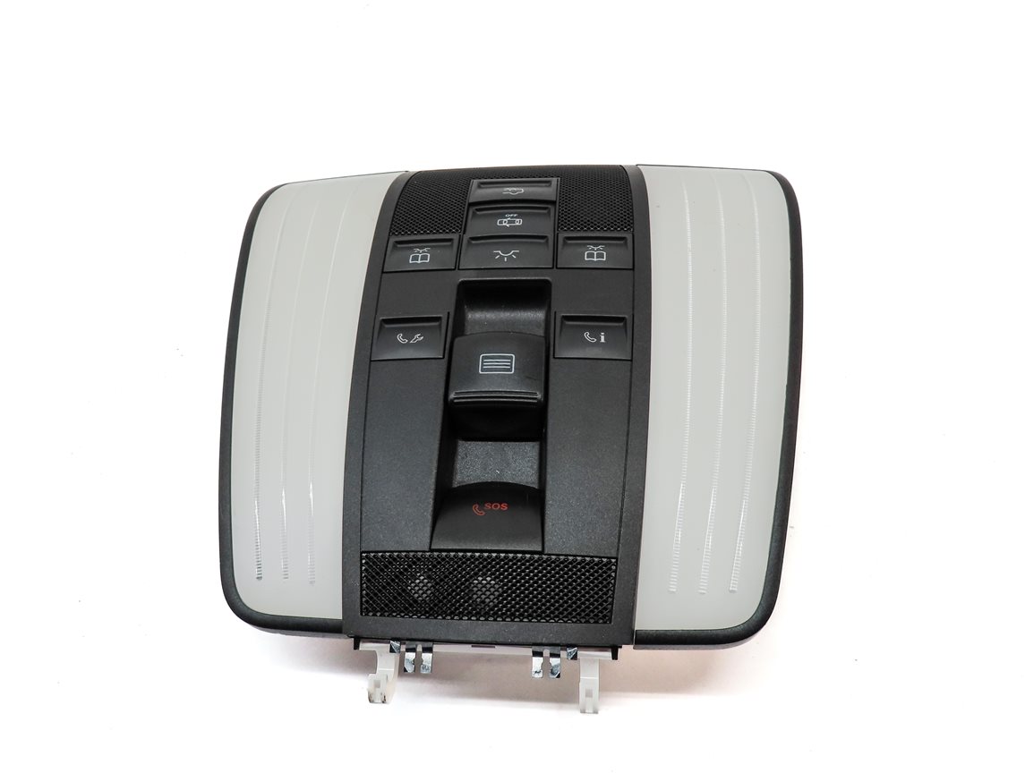 Thumbnail 2: 2012 MERCEDES E350 (W212) FRONT OVERHEAD DOME LIGHT LAMP w/ SWITCHES(Black)