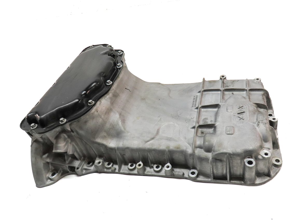 Thumbnail 2: 12 MERCEDES E350 (W212) 3.5L (276.952) UPPER & LOWER ENGINE OIL FLUID PAN SET/2