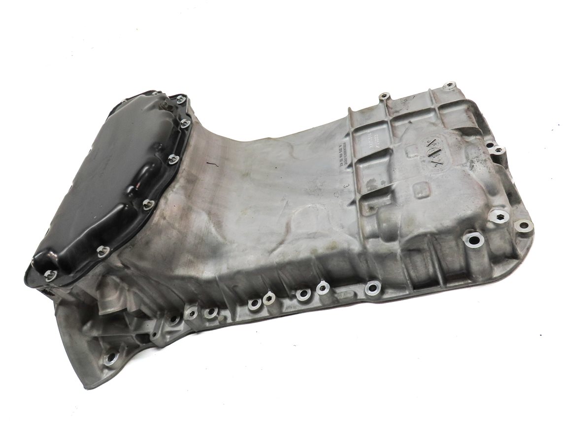 Thumbnail 3: 12 MERCEDES E350 (W212) 3.5L (276.952) UPPER & LOWER ENGINE OIL FLUID PAN SET/2