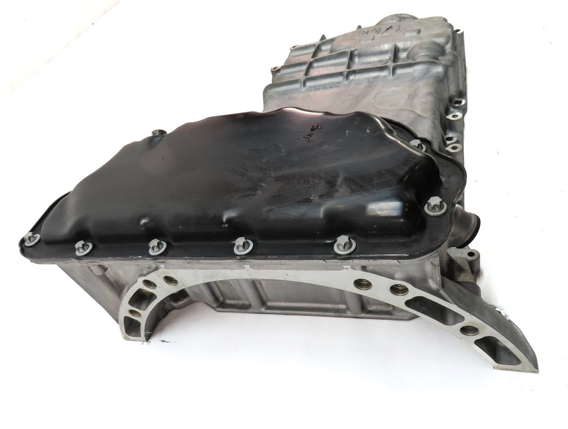 Thumbnail 5: 12 MERCEDES E350 (W212) 3.5L (276.952) UPPER & LOWER ENGINE OIL FLUID PAN SET/2