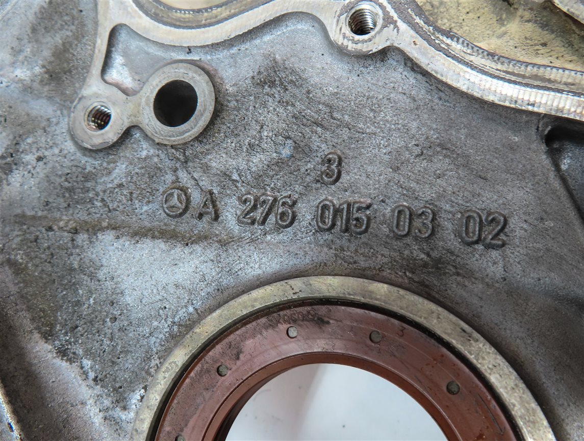 Thumbnail 7: 12-20 C E GLC GLE GLK ML S SLC CLS SLK (W204 W212 W166) 3.5L M276 TIMING COVER