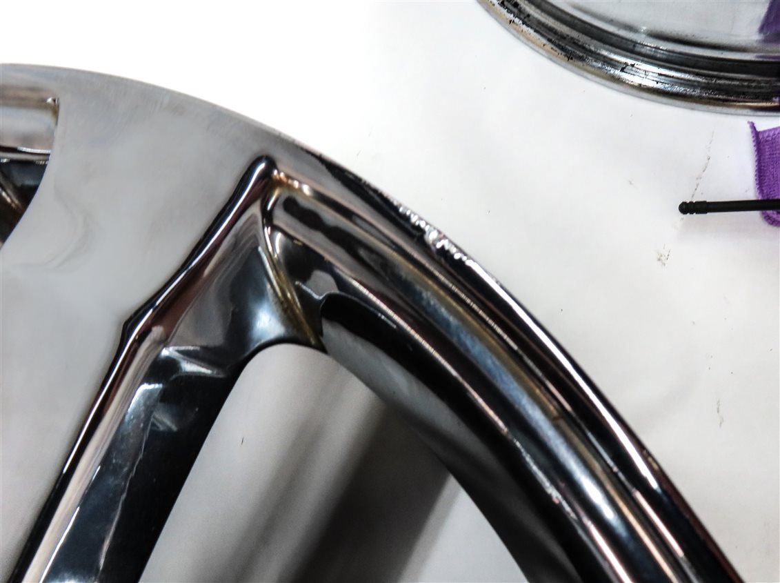 Thumbnail 17: 12-13 MERCEDES E300 E350 E400 E550 W212 18X8.5 10 SPOKE WHEEL RIM SET (CHROME)