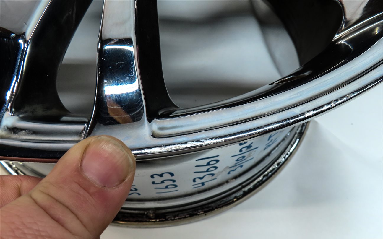 Thumbnail 19: 12-13 MERCEDES E300 E350 E400 E550 W212 18X8.5 10 SPOKE WHEEL RIM SET (CHROME)