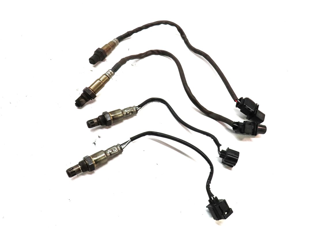 Thumbnail 1: 2013 MERCEDES E350 SEDAN (W212) 3.5L ENGINE OXYGEN O2 LAMBDA PROBE SENSOR SET/4