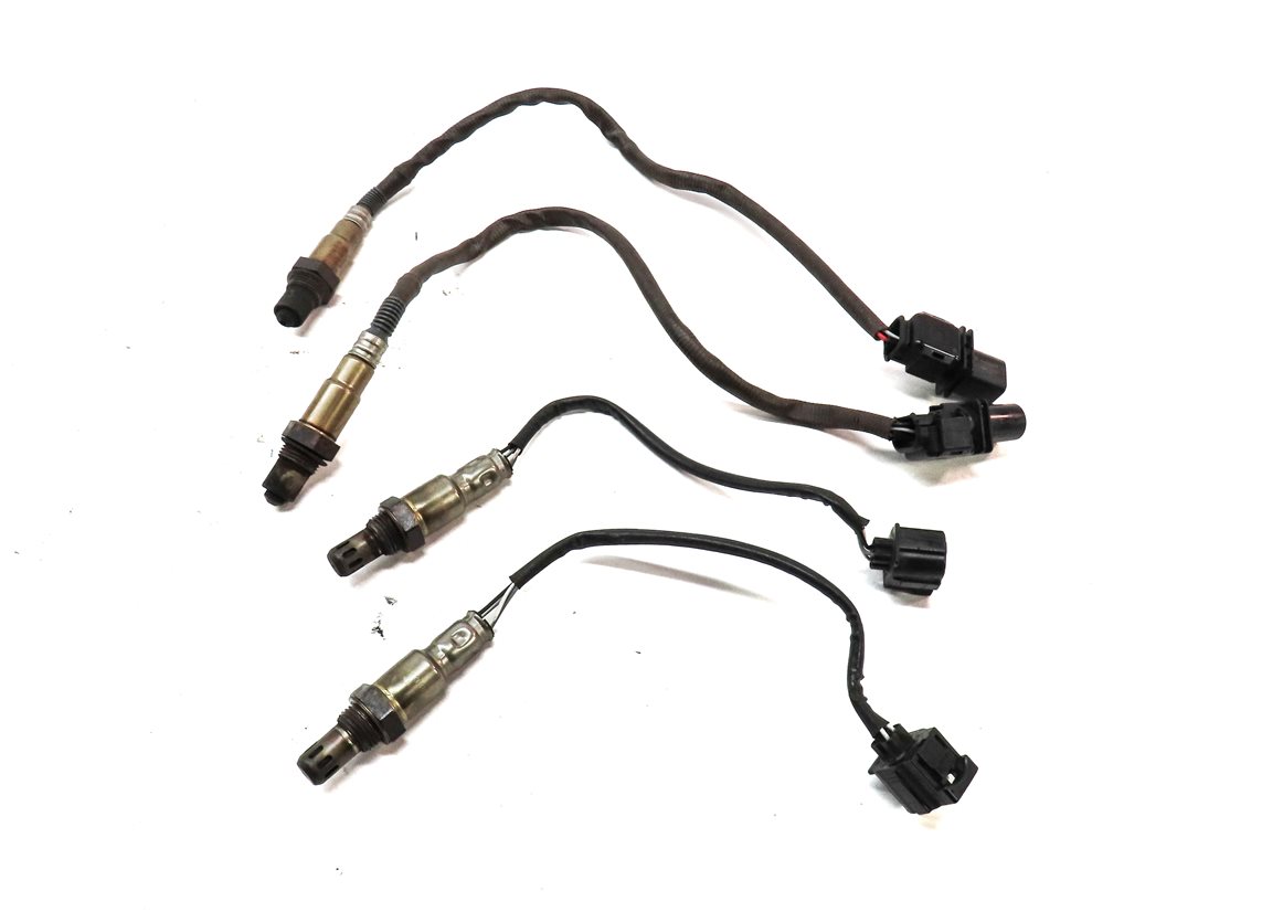 Thumbnail 2: 2013 MERCEDES E350 SEDAN (W212) 3.5L ENGINE OXYGEN O2 LAMBDA PROBE SENSOR SET/4