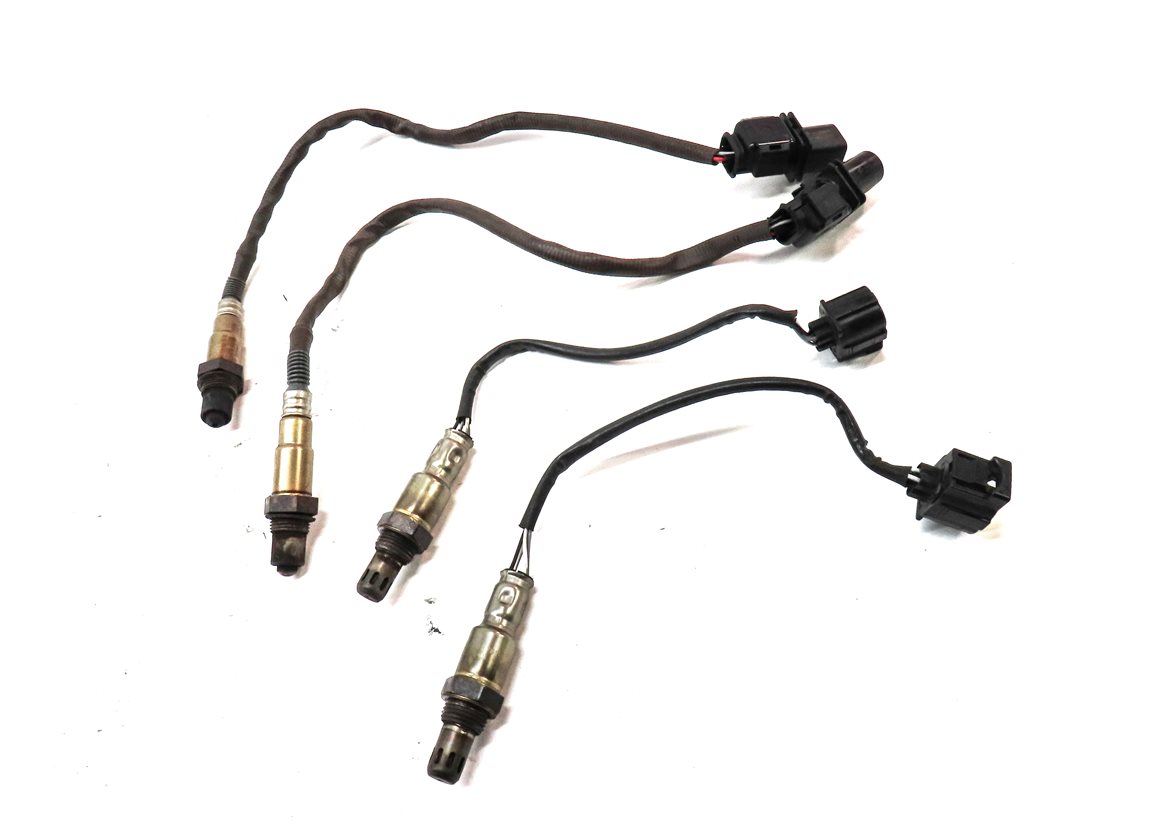 Thumbnail 3: 2013 MERCEDES E350 SEDAN (W212) 3.5L ENGINE OXYGEN O2 LAMBDA PROBE SENSOR SET/4