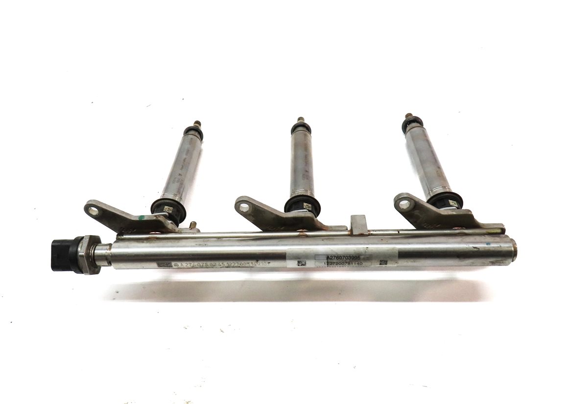 Thumbnail 7: 2013 MERCEDES E350 SEDAN (W212) 3.5L ENGINE FUEL INJECTOR w/ RAIL SET