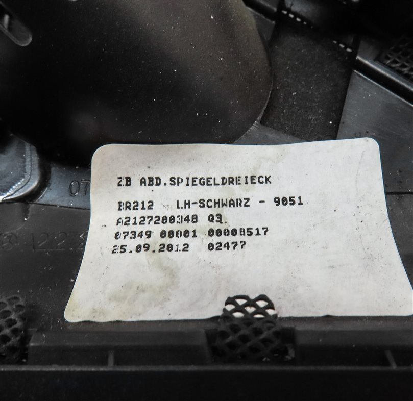 Thumbnail 6: 13 MERCEDES E350 W212 FRONT LEFT DOOR HARMAN KARDON TWEETER SPEAKER GRILLE