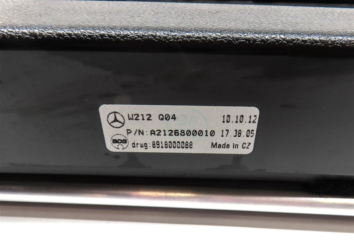Thumbnail 7: 2013 MERCEDES E350 SEDAN (W212) REAR TRUNK STORAGE COMPARTMENT TRAY BOX (BLACK)