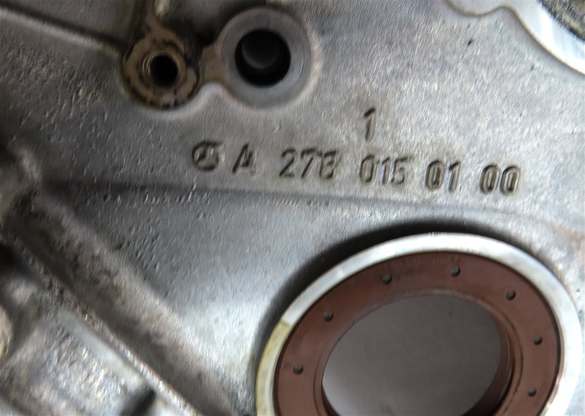Thumbnail 10: 12-20 C E GLC GLE GLK ML S SLC CLS SLK (W204 W212 W166) 3.5L M276 TIMING COVER