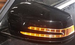 Thumbnail 2: 2010-2013 MERCEDES E-CLASS (W212) LEFT HEATED MEMORY AUTODIM DOOR MIRROR (Black)